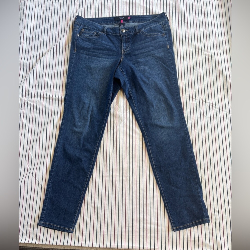 Torrid Indigo Skinny Jeans